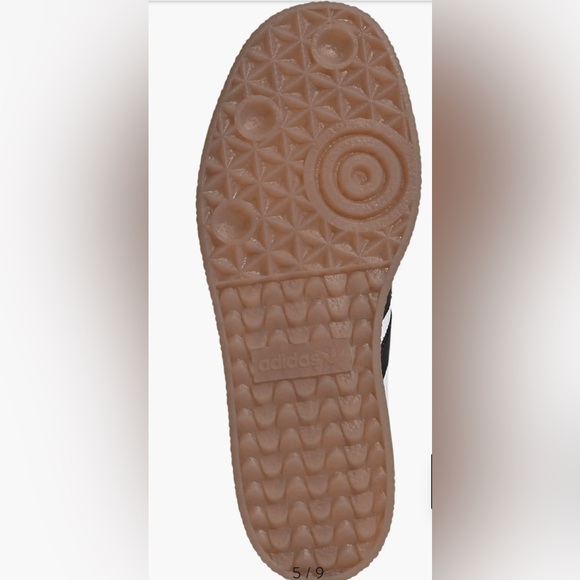 Adidas Sambae White and Black with elevated platform sole.,NWBox Size 7 - Picture 5 of 9